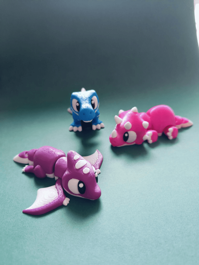 Pack 3 créatures - JURASSIC