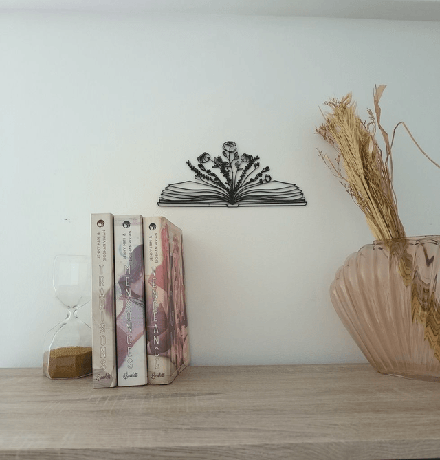 Livre en fleurs