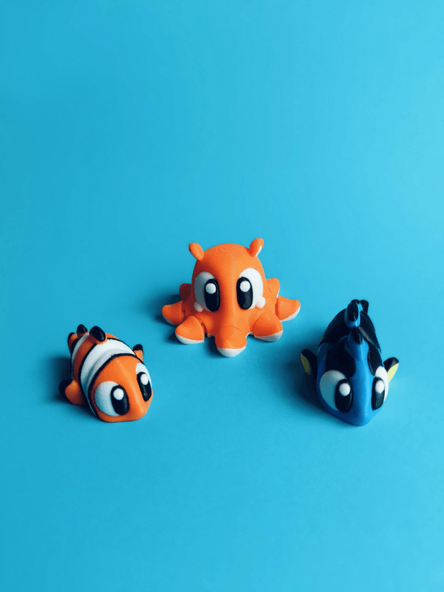 Pack 3 créatures - SOUS L'OCÉAN
