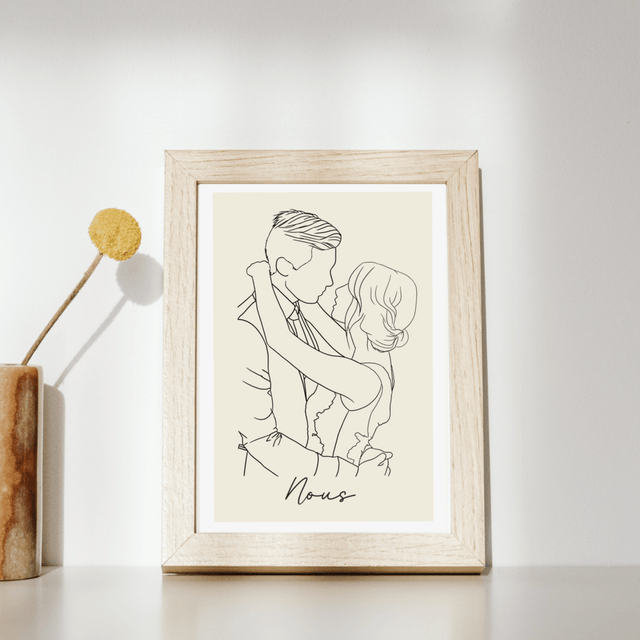 Dessin de silhouette personnalisée - Format numérique