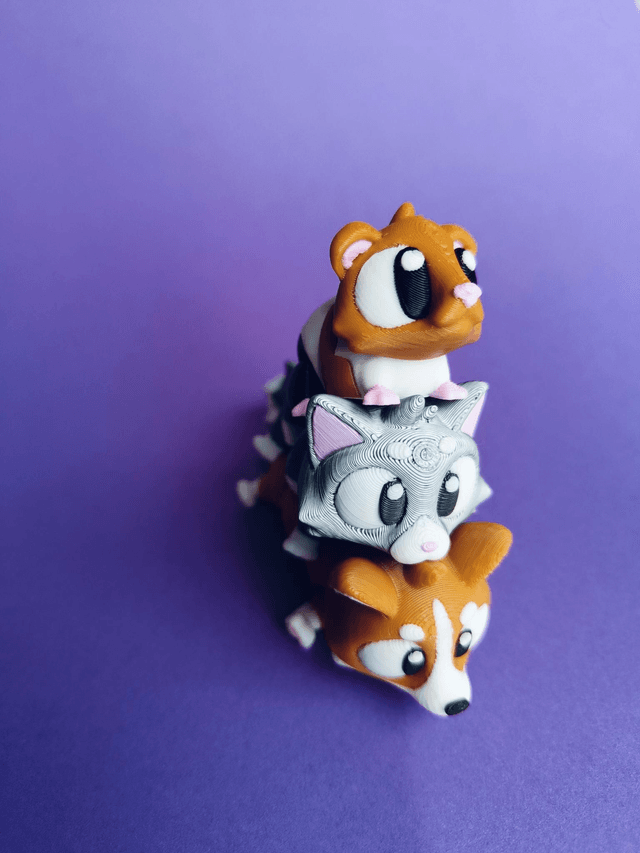 Pack 3 créatures - ANIMAUX DE COMPAGNIE 