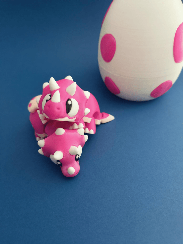 Dino rose : Tricératops 
