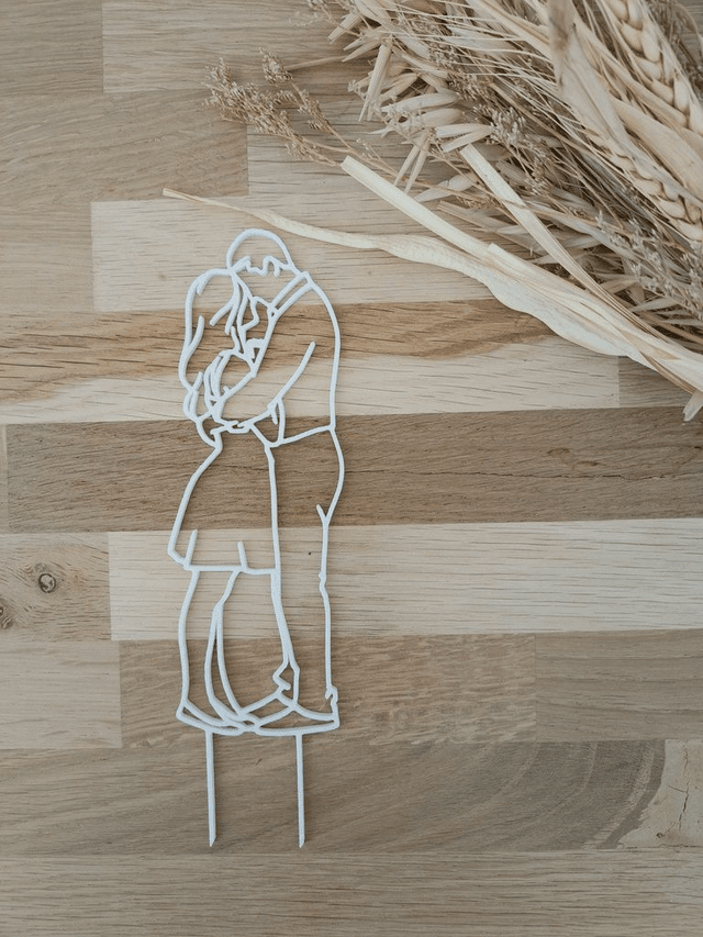  Cake Topper Mariage - Ta silhouette